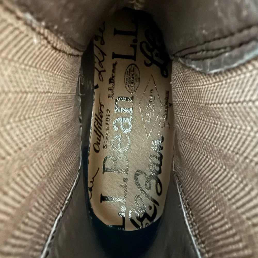 LLBean Women’s Chelsea Boot Leather Size 7.5 - Picture 4 of 8